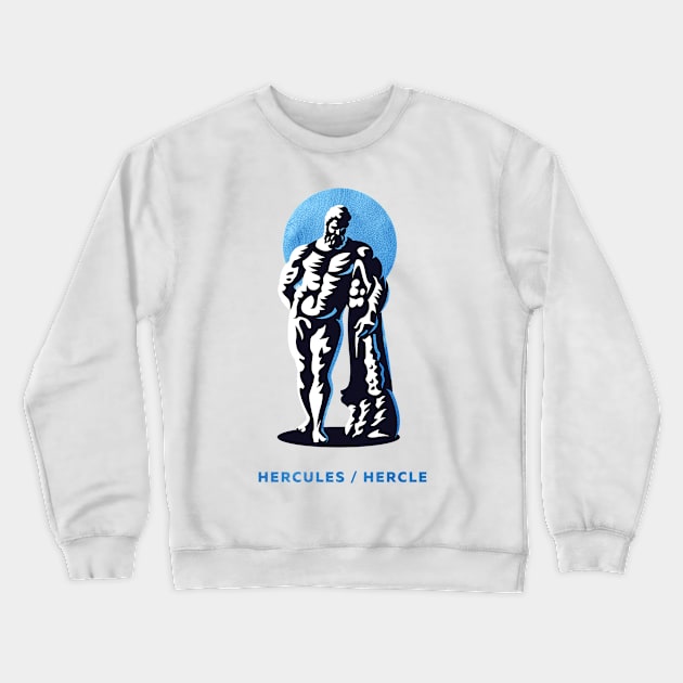 Hercules / Hercle Crewneck Sweatshirt by DISOBEY